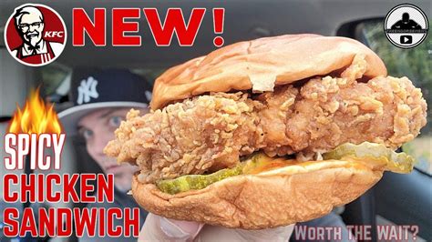 KFC® Spicy Chicken Sandwich Review! 🔥🐔🥪 | THE BEST? | theendorsement ...