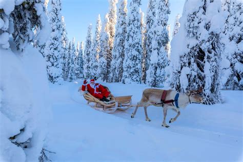 Rising temperatures mean there isn't much snow in Lapland this Christmas