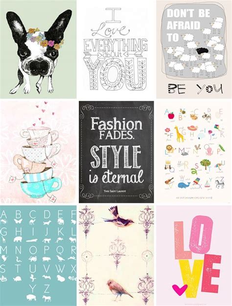 DIY // free printable posters - www.PSbyDila.com | Free poster ...