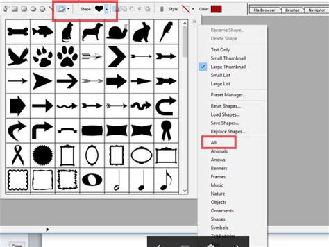 How To Create Custom Shape In Adobe Photoshop 7.0