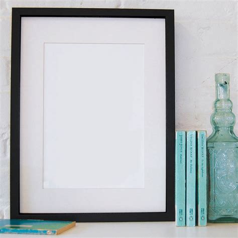 single black a3 frame with a4 white mount by lucy loves this ...