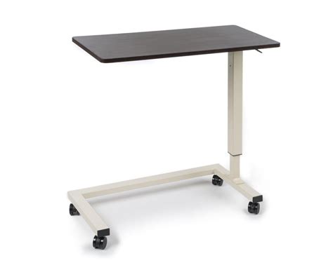 Buy Medacure Bedside Table with Wheels - Overbed Table Hospital Bed ...