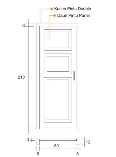 Ukuran Kusen Pintu Dan Jendela Rumah Minimalis Sesuai Tinggi Ruangan