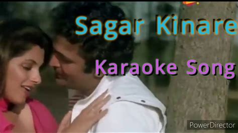 Sagar Kinare || Karaoke Song With Lyrics || Kishore Kumar Hindi Karaoke ...