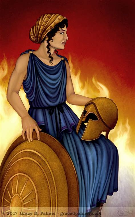 Mother of Achilles by gpalmer | Achilles, Greek mythology art, Prayer cards