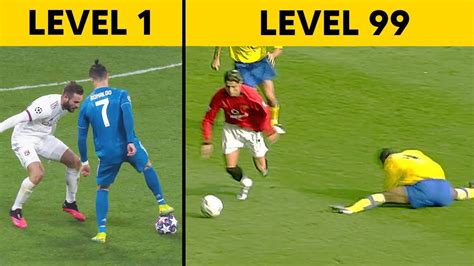 Cristiano Ronaldo Skills Level 1 to Level 100 - YouTube