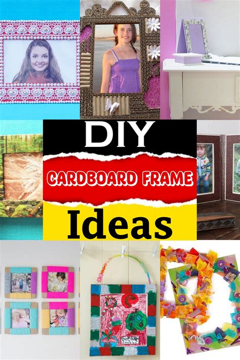 15 DIY Cardboard Frame Ideas - DIYnCrafty