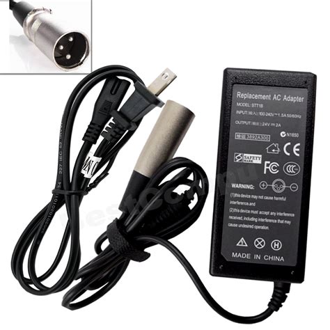 24V 2A New Electric Scooter Battery Charger for Go-Go Elite Traveller ...