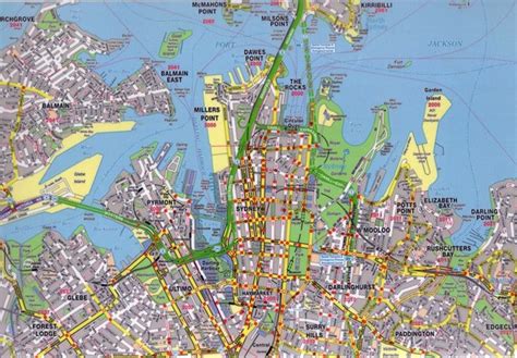 Sydney Map - Detailed City and Metro Maps of Sydney for Download ...