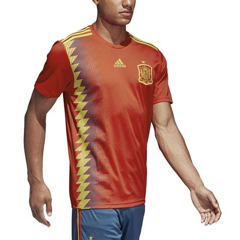 Adidas Men's Spain Home Soccer Football Jersey Red/Bold Gold CX5355 ...