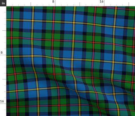 MacLeod of Harris / green MacLeod / Fabric | Spoonflower