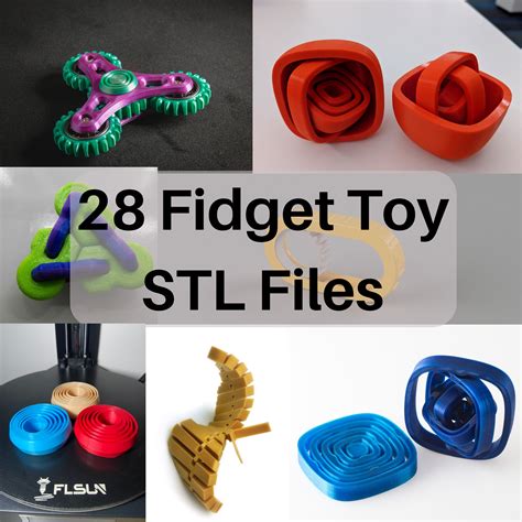 25 Fidget Toy STL Files 3D Printing Files 28 3D Models - Etsy Australia