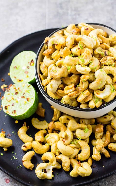 Chili Lime Cashews - Spicy Coated Cashew Nut Snacks