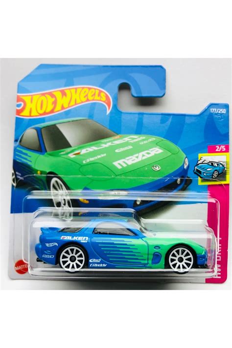 2022 Hot Wheels '95 Mazda RX-7 HW Drift 2/5 JDM Falken Tire New Lot Of ...