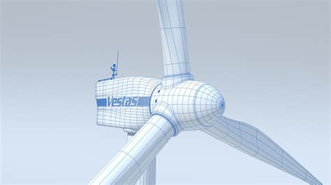 3d wind turbine model | Wind turbine, Turbine, Wind