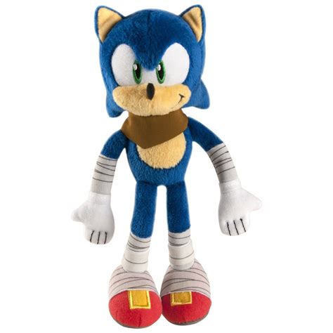 Sonic The Hedgehog Sonic Boom Sonic 8 Plush Mouth Closed TOMY, Inc ...