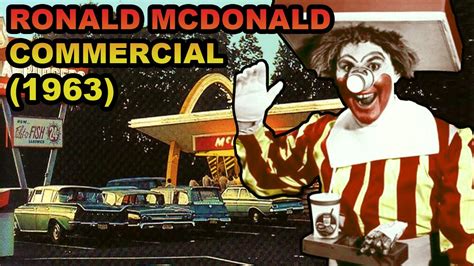 Original Ronald Mcdonald 1963