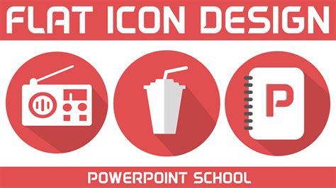 Flat Icon Design (PowerPoint Tutorial) | Behance :: Behance