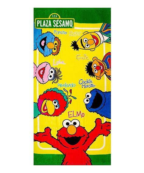 Sesame Street Elmo Spanish Beach Towel. Help them boast their favorite ...