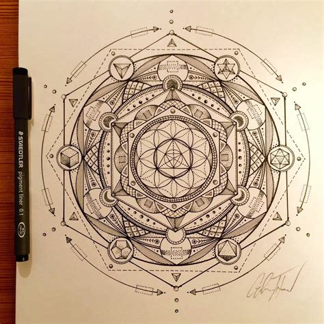 Sacred Geometry Drawing