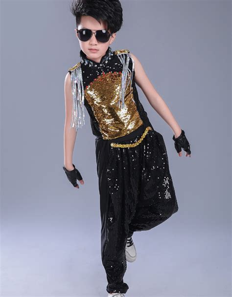 20SS-03A Matching Set/BOYS Concert Costume, Sequined Dance Costume ...