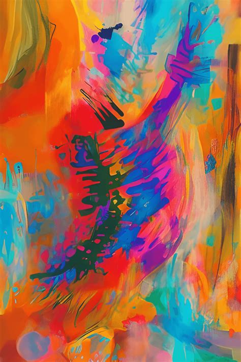 Boho Abstract Art · Creative Fabrica