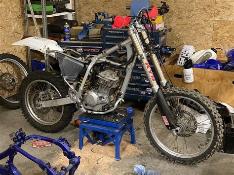 Honda XR250R build e-start- titanium - Bike Builds - Motocross Forums ...