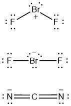 Which of the following triatomic ions would you expect to be linear and ...