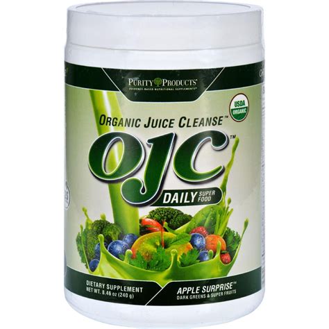 Ojc-purity Products Organic Juice Cleanse - Certified Organic - Daily ...