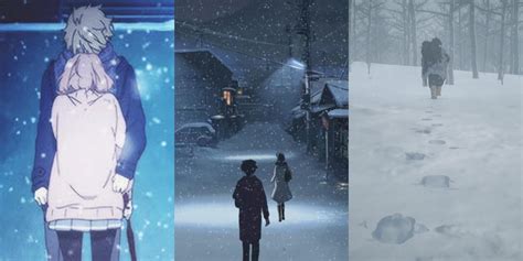 Most Beautiful Snow Scenes In Anime