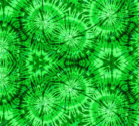 Green Tie Dye Patterns