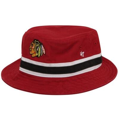 '47 Brand Chicago Blackhawks Bucket Hat - Red - Shop.NHL.com