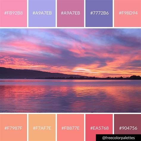 Bold Sunset Color Palette Great for digital art and brand colors ...