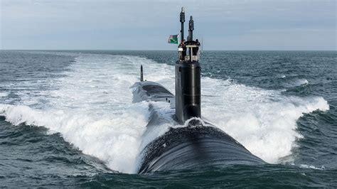 Washington (SSN 787) Successfully Completes Initial Sea Trials - YouTube