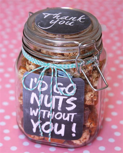 Thank You Gift in a Jar | Volunteer appreciation gifts, Jar gifts ...