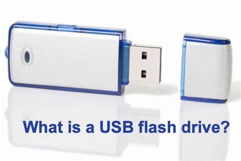 What is a USB flash drive/thumb drive/pen drive?