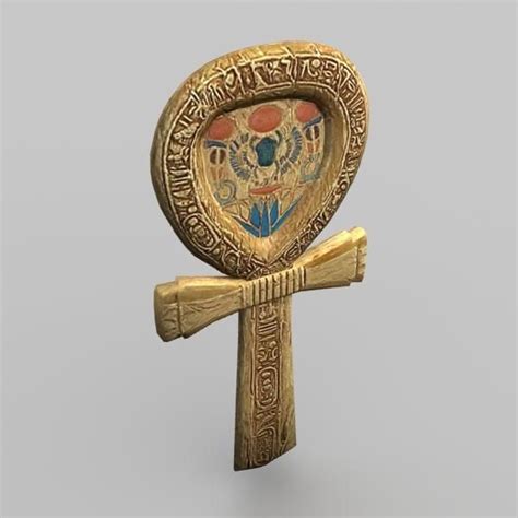 Ankh 3D Model #AD ,#Ankh#Model | Ankh, Egyptian hieroglyphics ...