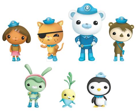 Octonauts Characters Artwork - Etsy India | Octonauts characters ...