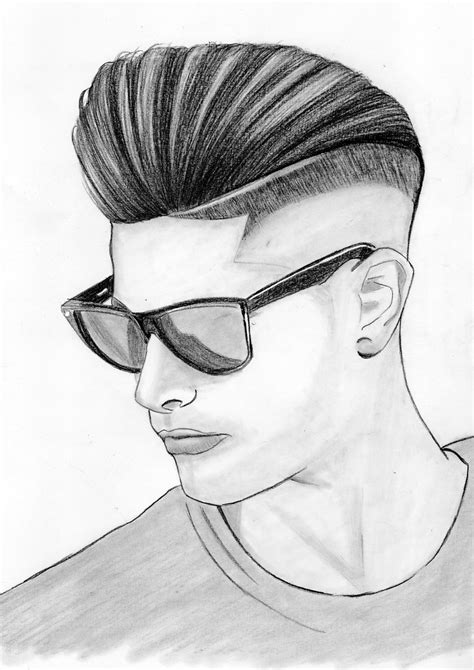 How To Draw a Boy With Glasses | Drawing Boy hairstyles | … | Flickr