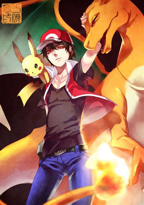 Trainer Red by pluehunter on deviantART | Pokemon red, Pokemon, Pokemon ...