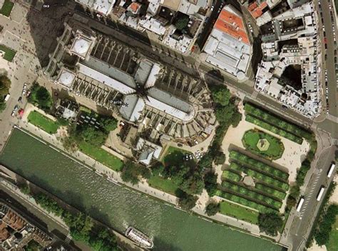 Notre Dame de Paris | Aerial view, Aerial, Notre dame