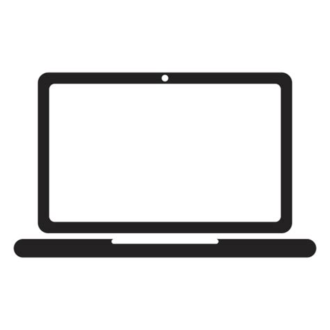 Laptop Silhouette Png