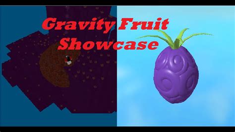 Gravity Fruit Showcase-One Piece Legendary - YouTube