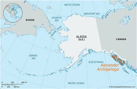 Alexander Archipelago | Alaska, Map, History, & Facts | Britannica