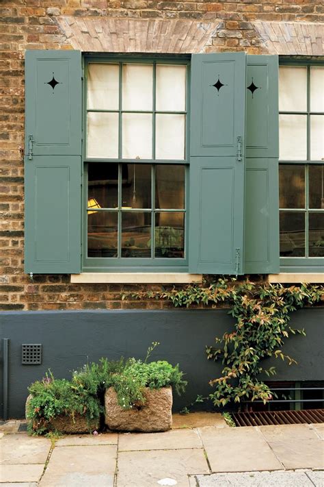 An inspirational image from Farrow & Ball. | Shutters exterior ...