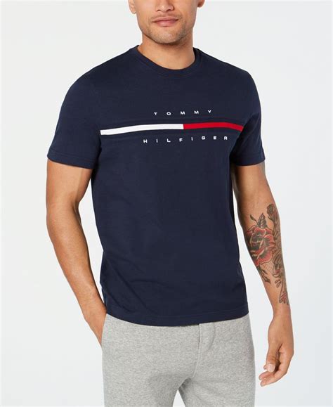 Tommy Hilfiger Men's Tino Logo Short Sleeve T-Shirt - Macy's | Tommy ...