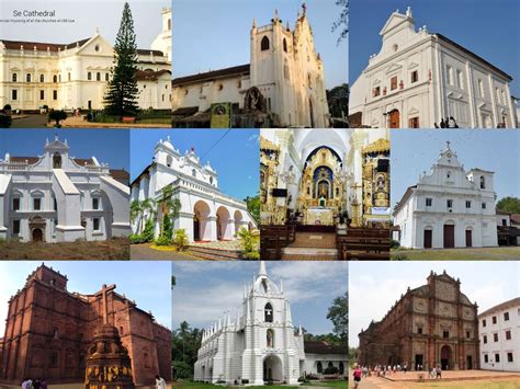 CHURCHES OF GOA - BEACHES OF GOA - INDIAN SAFARIS