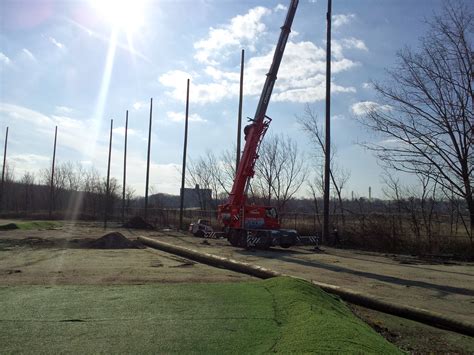 Driving Range Barrier Net Installation, Alley Pond, Queens NY | GRN