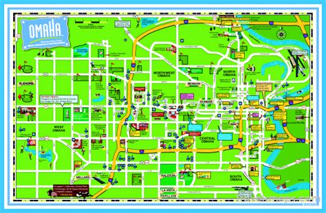 Map of Omaha Nebraska - TravelsMaps.Com