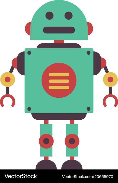 Robots Clip Art Clipart, Retro Robot Party Clipart Clip Art Vectors ...